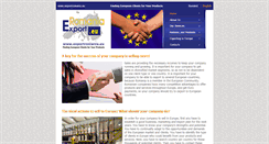 Desktop Screenshot of exportromania.infocollections.org